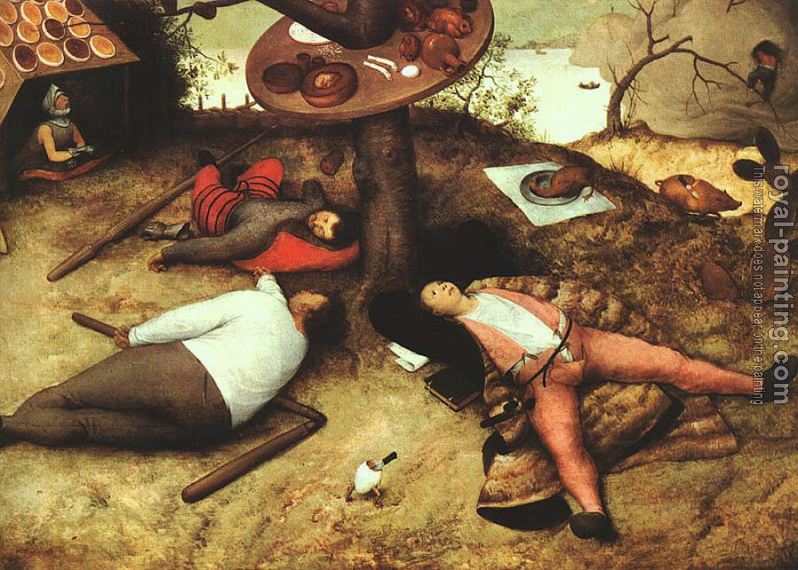 Pieter The Elder Bruegel : The Land of Cockayne